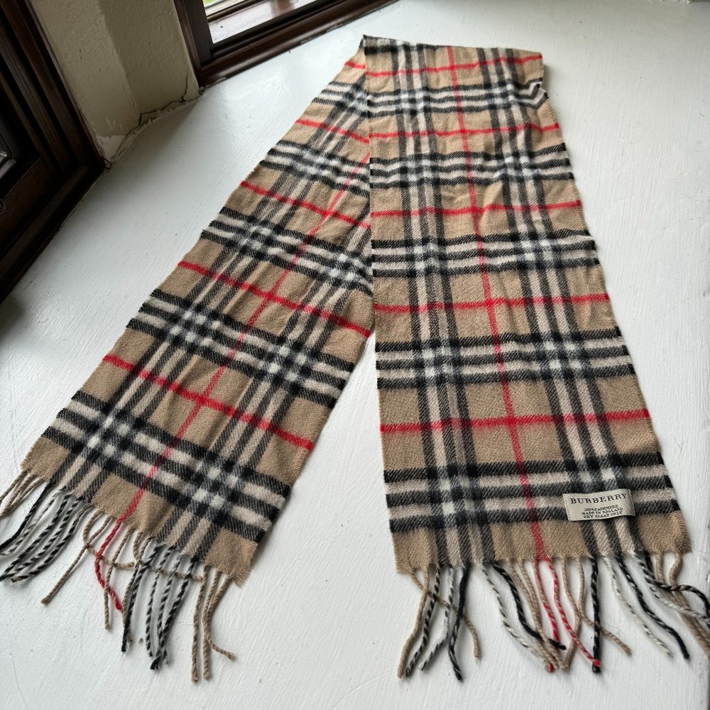 Burberry scarf